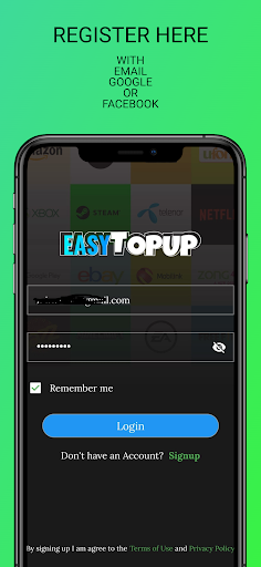 Easy Topup: GiftCards Recharge Screen 3