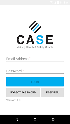 Android application Case Safety screenshort