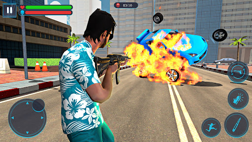 Android application Gangster Vegas Theft Auto Game screenshort