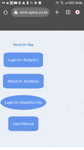 Android application A+ Analytics Cloud screenshort