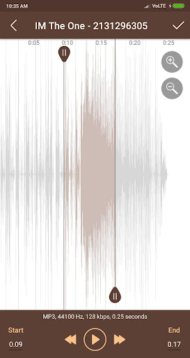 Ringtone Maker - MP3 Cutter Screen 2