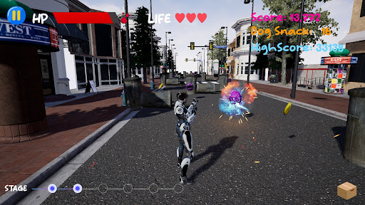 No More Virus!: Shooting Game Screen 2