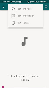 Captura de Pantalla 2 Thor Love And Thunder Ringtone android