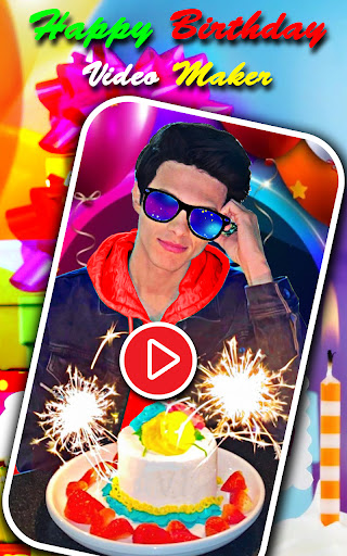 Happy birthday video maker Screen 3