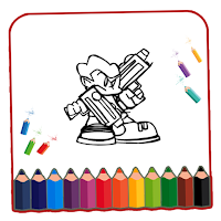 FNF Coloring Book - Easy Drawing