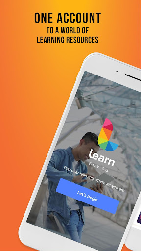 Android application LEARN.gov.sg screenshort