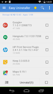 Easy Uninstaller App Uninstall स्क्रीनशॉट