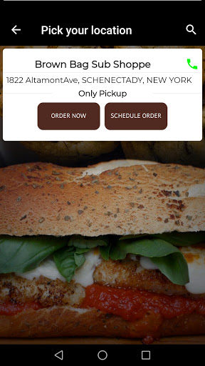 Brown Bag Sub Shoppe Screen 2