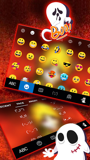 Creepy Ben Keyboard Theme Screen 3