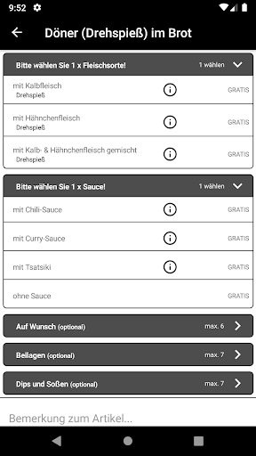 Pizza & Kebaphaus Adendorf Screen 3