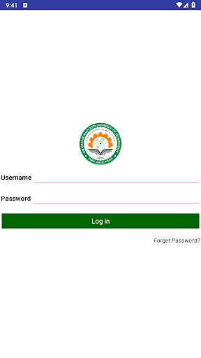 Android application Students Attendance - MCUT screenshort