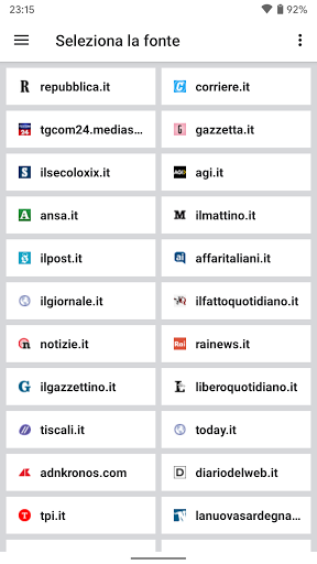 Aperçu de l'application