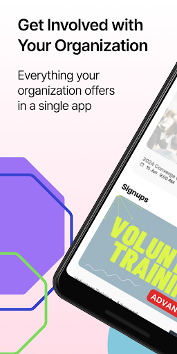 Android application Engage Spaces screenshort