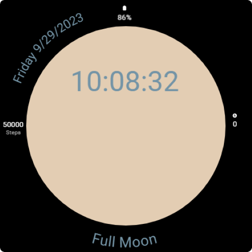 Moon Phase Watch Face logo