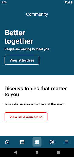 CURT Events Screen 3