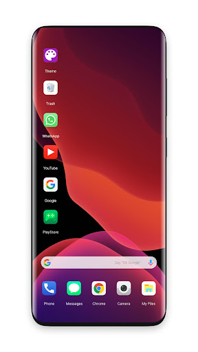 Android application OS13 Theme for launcher screenshort
