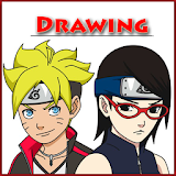 How to Draw Naruto and Boruto icon