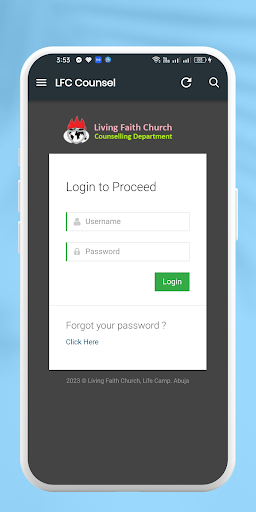 Android application LFC Counsel screenshort