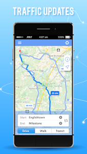 GPS Maps, Directions &amp; Routes