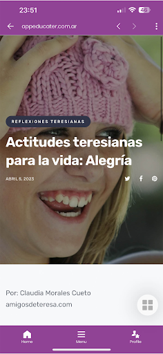 Espiritualidad Teresiana Screen 3
