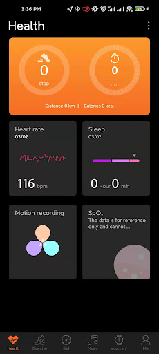 Android application SZOS screenshort