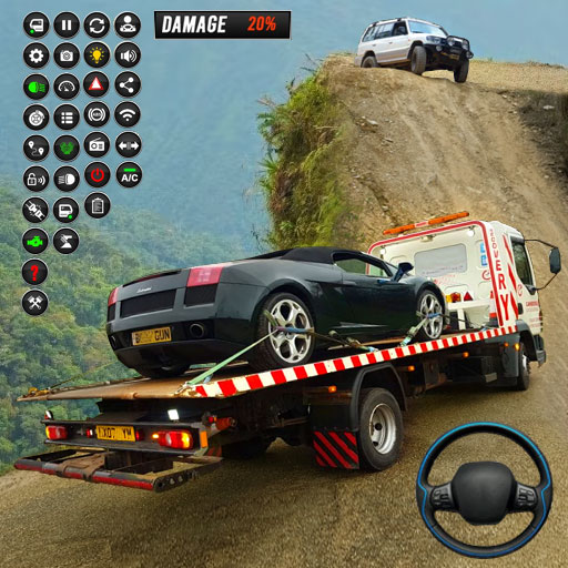 Cargo Truck Car Transport Game logo