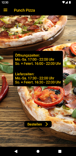 Punch Pizza Screen 2