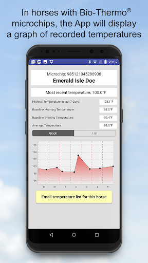 Screenshot of EquiTrace