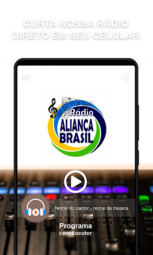 Android application Rádio Aliança Brasil screenshort