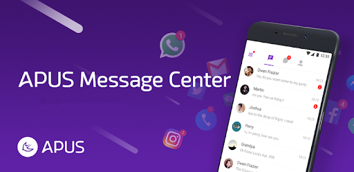 APUS Message Center: sms app cover