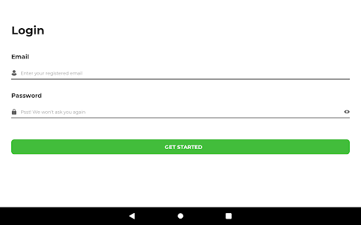 CustomerApp-POC Screen 3