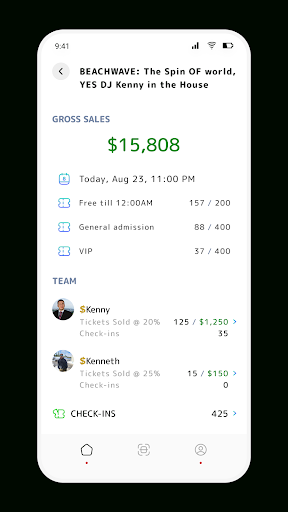 EZE Organizer Screen 2