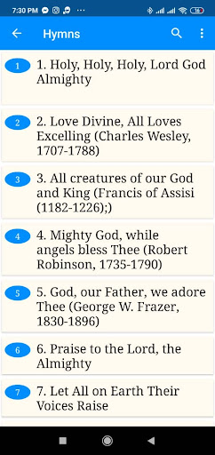 Afoset Baptist Hymnal AppUpdated