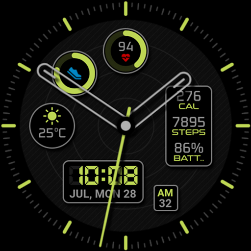 Watch face CNW-40 screenshot 14