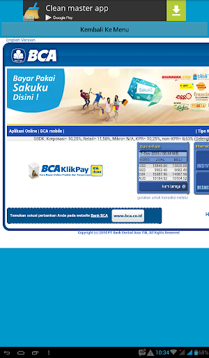 Informasi SMS Banking Screenshot 4 - AppWisp.com
