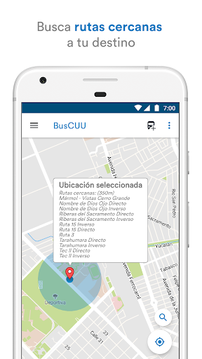 BusCUU Screen 2