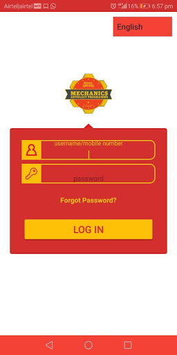 Android application REMAP - Royal Enfield screenshort