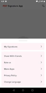PDF Signature app