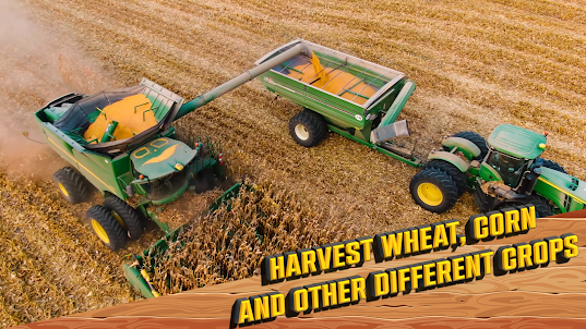 農業模擬器：拖拉機 3d
