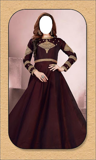 Android application Women Gown Dress Photo Suit screenshort