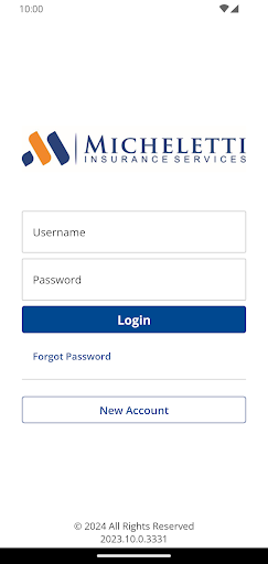 Android application Micheletti Insurance Services screenshort
