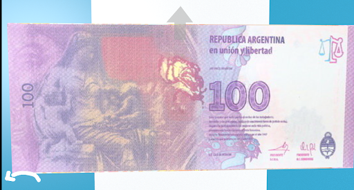 100 pesos (argentinos) Screen 2