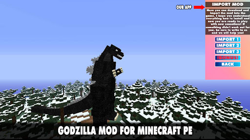 Godzilla Mod for Minecraft PE