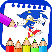 Soni Coloring Bleu Hedgehog 2021