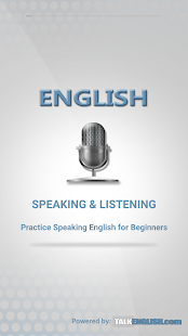 English Speaking Practice Screenshot