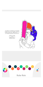 Chainsaw Man Coloring Book 1.2 APK + Мод (Unlimited money) за Android