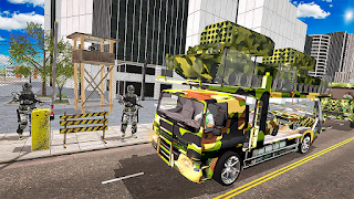 Army Truck Vehicle Transporter - Screenshot 1