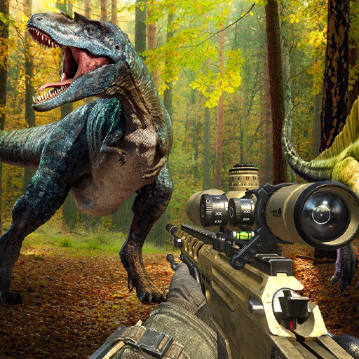 Dino Hunting Wild Animal Game logo