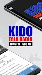 screenshot of KIDO Talk Radio