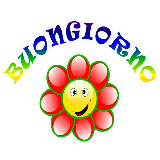 Buongiorno e Buonanotte Stickers Nuovo